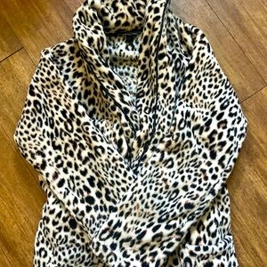 Cheetah Print Robe